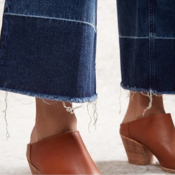 Rachel Comey Mars Leather Mules Shoes Size 9 in Whiskey Natural - Picture 7 of 7